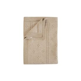 BIBS Πλεκτή Κουβέρτα 70X100 εκ. Pointelle Vanilla 9416245 - Κουβέρτες Αγκαλιάς στο Oneirokosmos