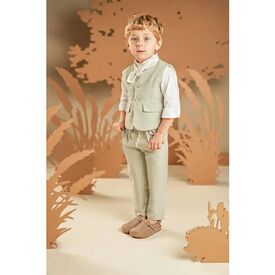 Baby Bloom Βαπτιστικό Σέτ Αγορίστικο 126.37.8970 - Ρούχα Βάπτισης για Αγόρι στο Oneirokosmos