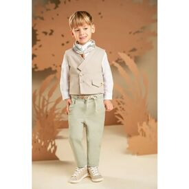 Baby Bloom Βαπτιστικό Σέτ Αγορίστικο 126.38.6970 - Ρούχα Βάπτισης για Αγόρι στο Oneirokosmos