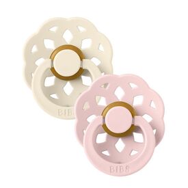 Bibs Πιπίλα Latex Boheme Ivory/ Blossom 2τμχ. Νο1 230107 - Πιπίλες στο Oneirokosmos