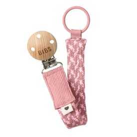 BIBS Braid Κλιπ Πιπίλας Dusty Pink/Baby Pink 9401114 - Πιπίλες στο Oneirokosmos
