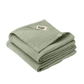 BIBS Σετ Πάνες 2τμχ Muslin 70X70 εκ. Sage 9401250 - Πάνες-Λαβέτες-Σελτέδες στο Oneirokosmos