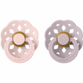 Bibs Πιπίλα Latex Boheme Blossom/Dusty Lilac 2τμχ. Νο2 240104 - Πιπίλες στο Oneirokosmos