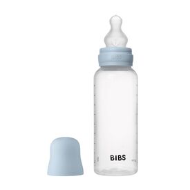 BIBS Μπιμπερό Πλαστικό με Θηλή από Σιλικόνη Baby Blue 270ml 50171231 - Μπιμπερό στο Oneirokosmos