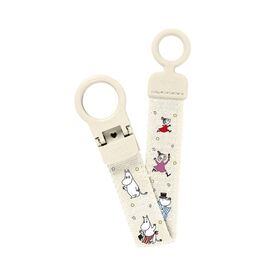 BIBS Κλιπ Πιπίλας X Moomins Ivory 950131216 - Πιπίλες στο Oneirokosmos