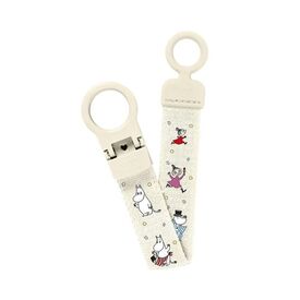 BIBS Κλιπ Πιπίλας X Moomins Ivory 950131216 - Πιπίλες στο Oneirokosmos