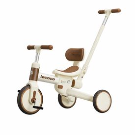 Lecoco Τρίκυκλο Πολυλειτουργικό Ποδήλατο  C-walker S3 Καφέ L-692838 - Ποδήλατα από 6 μηνών στο Oneirokosmos