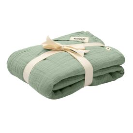 BIBS  Muslin Κουβέρτα 120X120 εκ. Sage 9402250 - Πάνες-Λαβέτες-Σελτέδες στο Oneirokosmos