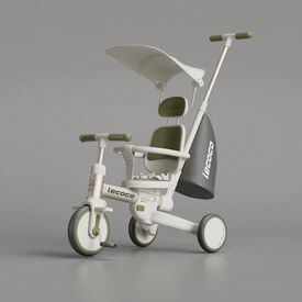 Lecoco Τρίκυκλο Πολυλειτουργικό Ποδήλατο  C-walker S3 max Πράσινο L-693026 - Ποδήλατα από 6 μηνών στο Oneirokosmos