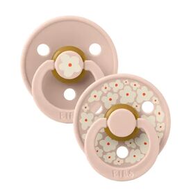 Bibs Πιπίλα Latex Studio Colour Jasmin Blush Mix 2τμχ. Νο2 12017103 - Πιπίλες στο Oneirokosmos