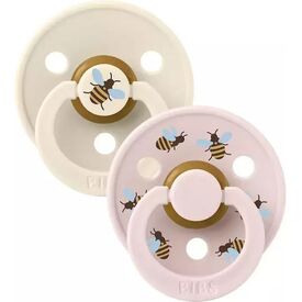 Bibs Πιπίλα Latex Studio Colour Bumblebee/Ivory Mix 2τμχ. Νο2 12024103 - Πιπίλες στο Oneirokosmos