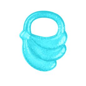 BabyOno Μασητικό Ψυγείου με Gel Μπανάνα Light Blue BN1016 - Μασητικά - Κρίκοι Οδοντοφυΐας στο Oneirokosmos