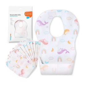 BabyOno Σαλιάρες μία χρήσης με αδιάβροχη επίστρωση 10 τμχ BN878 - Σαλιάρες Πλαστικές - Σιλικόνης στο Oneirokosmos