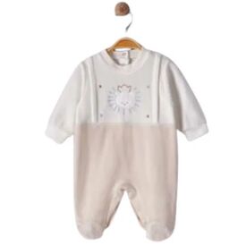 Gaye  Βρεφικό Φορμάκι Βελουτέ Beige 2357 - Newborm στο Oneirokosmos