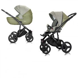 MILU KIDS ΣΥΣΤΗΜΑ ΜΕΤΑΦΟΡΑΣ STARLET EKO 2 IN 1 KHAKI - Πολυκαρότσια, Συστήματα Μεταφοράς στο Oneirokosmos