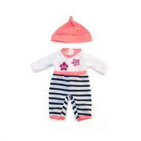 ΣΕΤ ΡΟΥΧΑ ΓΙΑ ΚΟΥΚΛΑ COLD WEATHER SALMON PJS SET 32 ΕΚ - Εκπαιδευτικά Παιχνίδια στο Oneirokosmos