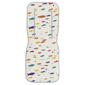 X-TREME BABY ΣΤΡΩΜΑ ΚΑΡΟΤΣΙΟΥ MONΗΣ ΟΨΗΣ 35 x 83 CM  PISCIS WHITE - Αξεσουάρ Καροτσιών στο Oneirokosmos