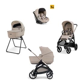 Inglesina Aptica Σύστημα Μεταφοράς Quattro Με Κάθισμα Αυτοκινήτου Darwin Vicuna Beige   / Palladio Black KA61T0VIB - Πολυκαρότσια, Συστήματα Μεταφοράς στο Oneirokosmos