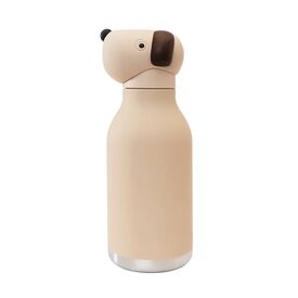 Asobu Μπουκάλι Θερμός Bestie Beige Dog 460ml SBV44 - Θερμός & Ισοθερμικά Προϊόντα στο Oneirokosmos