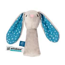 WHISBEAR ΚΟΥΔΟΥΝΙΣΤΡΑ BUNNY GREY - Κουδουνίστρες στο Oneirokosmos