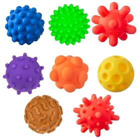 TULLO ΠΑΙΧΝΙΔΙ ΑΙΣΘΗΣΕΩΝ  SENSORY BALLS 8 ΤΜΧ - Εκπαιδευτικά Παιχνίδια στο Oneirokosmos