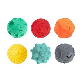 TULLO ΠΑΙΧΝΙΔΙ ΑΙΣΘΗΣΕΩΝ  SENSORY BALLS 6 ΤΜΧ. - Εκπαιδευτικά Παιχνίδια στο Oneirokosmos