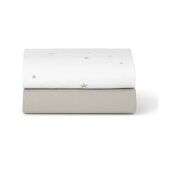 SNUZ ΣΕΤ ΣΕΝΤΟΝΙΑ 2 ΤΕΜΑΧΙΩΝ ΓΙΑ ΛΙΚΝΟ 44 x 80 cm WHITE/STAR - Σετ Βρεφανάπτυξης στο Oneirokosmos