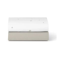 SNUZ ΣΕΤ ΣΕΝΤΟΝΙΑ 2 ΤΕΜΑΧΙΩΝ ΓΙΑ ΛΙΚΝΟ 44 x 80 cm WHITE/STAR - Σετ Βρεφανάπτυξης στο Oneirokosmos