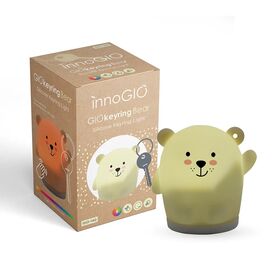 INNOGIO ΜΠΡΕΛΟΚ ΦΩΤΑΚΙ ΣΙΛΙΚΟΝΗΣ GIOKEYRING BEAR - Φωτιστικά Δωματίου στο Oneirokosmos