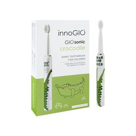 INNOGIO SONIC ΠΑΙΔΙΚΗ ΗΛΕΚΤΡΙΚΗ ΟΔΟΝΤΟΒΟΥΡΤΣΑ CROCODILE - Προϊόντα υγιεινής φροντίδας στο Oneirokosmos