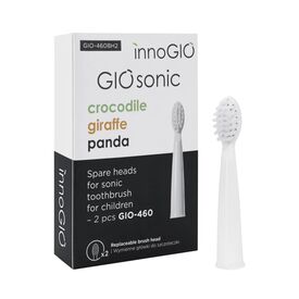 INNOGIO ΑΝΤΑΛΛΑΚΤΙΚΕΣ ΚΕΦΑΛΕΣ ΓΙΑ ΠΑΙΔΙΚΕΣ ΟΔΟΝΤΟΒΟΥΡΤΣΕΣ GIO SONIC ΣΕΤ 4 ΤΕΜΑΧΙΩΝ - Στοματική Υγιεινή στο Oneirokosmos