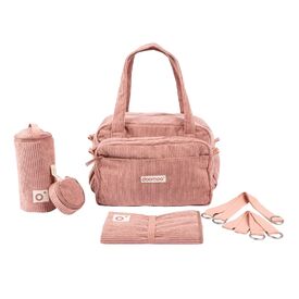 DOOMOO FLUFFY DIAPER BAG PINK - ΤΣΑΝΤΑ ΑΛΛΑΞΙΕΡΑ - Τσάντες - Αλλαξιέρες στο Oneirokosmos