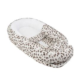 DOOMOO ΦΩΛΙΑ COCOON LEOPARD CREAM - Βρεφικές Φωλίτσες στο Oneirokosmos