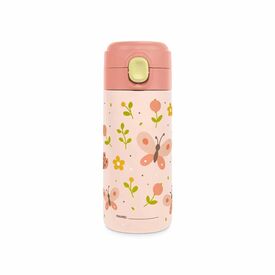 MINILAND ΠΑΙΔΙΚΟ ΑΝΟΞΕΙΔΩΤΟ ΠΑΓΟΥΡΙ STEEL JUNIOR BOTTLE BUTTERFLY 320 ml - Παγούρια στο Oneirokosmos