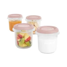MINILAND SET 4 HERMISIZED 200 ML TERRA PINK - Σετ Φαγητού, Μπολάκια, Πιατάκια Φαγητού στο Oneirokosmos