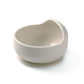BabyOno Μπολ σιλικόνης με βεντούζα Μπεζ BN1481/04 - Σετ Φαγητού, Μπολάκια, Πιατάκια Φαγητού στο Oneirokosmos