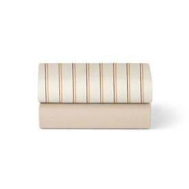 Snuz Σετ Σεντόνια 2 Τεμαχίων για Λίκνο 44 x 80 cm Blush Stripe - Σεντόνια Κούνιας στο Oneirokosmos