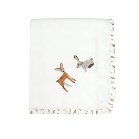 Baby Star  Πάνα Φανέλα 85x85cm Forest Friends 2079 - Πάνες-Λαβέτες-Σελτέδες στο Oneirokosmos