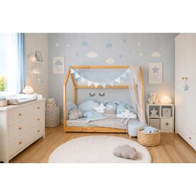 Baby Star Προίκα Μωρού Διπλή Όψης Σύννεφο Σιέλ - Σετ Προίκας Μωρού στο Oneirokosmos