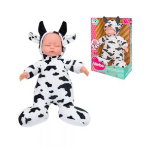 Globo Κούκλα Μωρό με Πιτζάμα Αγελάδα
