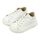 Babywalker Δερμάτινο Δετό Σνίκερ BW4233 Λευκό - Βαπτιστικό Παπούτσι για Αγόρι στο Oneirokosmos