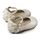 Babywalker Γαλλικό Γοβάκι με Διακοσμημένη Φτέρνα απο  Λουλούδια BW4503 Εκρού - Βαπτιστικό Παπούτσι για Κορίτσι στο Oneirokosmos