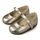 Babywalker Γοβάκι Μονή Μπαρέτα με Κουλεδάκι  BW4597 Χρυσό - Βαπτιστικό Παπούτσι για Κορίτσι στο Oneirokosmos