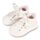 Babywalker Δετό Σνίκερ απο Γκλίτερ Ύφασμα EXC5856 Λευκό - Βαπτιστικό Παπούτσι για Κορίτσι στο Oneirokosmos