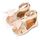 Babywalker Πέδιλο με Λουλούδι BS3588 Εκρού-Νουντ - Βαπτιστικό Παπούτσι για Κορίτσι στο Oneirokosmos