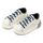 Babywalker Δετό Sneaker με Δίχρωμο Κορδόνι EXC5294 Λευκό Μπλε - Βαπτιστικό Παπούτσι για Αγόρι στο Oneirokosmos