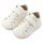 Babywalker Mονόχρωμο Σνίκερ με Μπαρέτα Χρατς BS3062 Λευκό - Βαπτιστικό Παπούτσι για Αγόρι στο Oneirokosmos