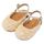Babywalker Γαλλικό Σαμπό με Chiffon Λουλούδια BW4884 Εκρού - Βαπτιστικό Παπούτσι για Κορίτσι στο Oneirokosmos