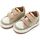 Babywalker Δίχρωμο Sneaker Διπλό Χρατς EXC5297  Μέντα Μπεζ Λευκό - Βαπτιστικό Παπούτσι για Αγόρι στο Oneirokosmos