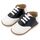 Babywalker Δίχρωμο Δετό Brogue EXC5318  Λευκό Μπλε - Βαπτιστικό Παπούτσι για Αγόρι στο Oneirokosmos